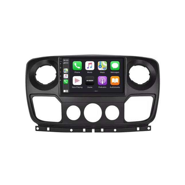 Navigation for Renault Master III (FV) 2010-2013 | CarPlay | Android Auto | WIFI | Bluetooth | QLED | XR4