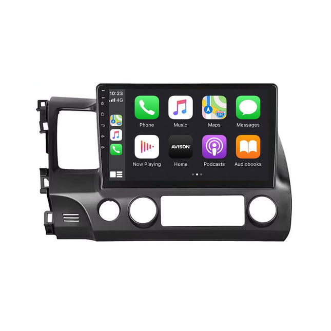 Navigation for Honda Civic 2006-2011 | CarPlay | Android Auto | WIFI | Bluetooth | QLED | XR4