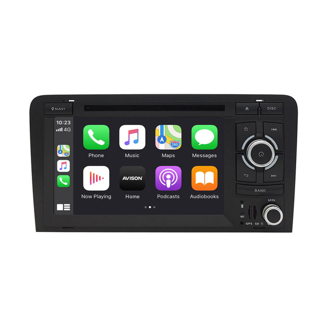 Navigation for Audi A3 | Carplay | Android | DAB | Bluetooth | WIFI | 64 GB | DVD