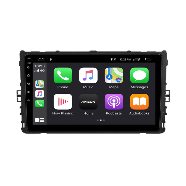 Navigatie voor Volkswagen MQB 9" | Carplay | Android Auto | Bluetooth | DAB