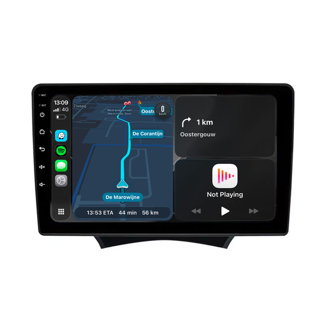 Navigatie voor Ford Ka 2008-2016 | CarPlay | Android Auto | WIFI | Bluetooth | QLED