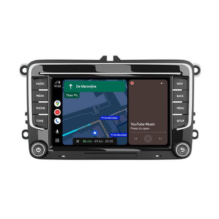 Navigazione CarPlay e Android per VW Seat e Skoda 7" | 64 GB | DAB | 8 CORE