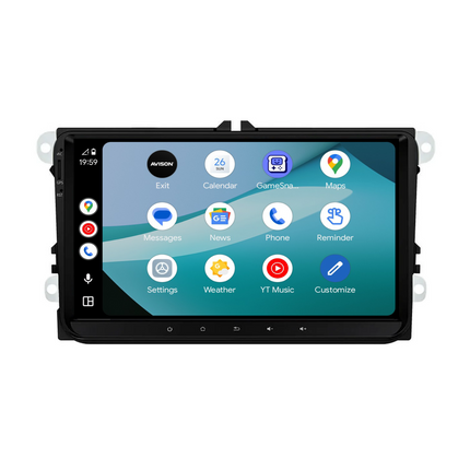 Navigation for VW Seat & Skoda  | Carplay Wireless | Android Auto | DAB+ | Android | 64 GB