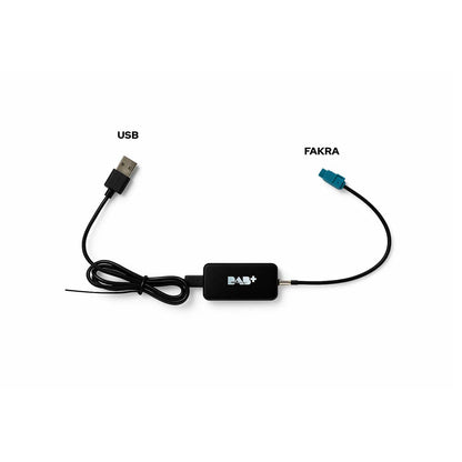 Interfaz DAB Conector USB a FAKRA