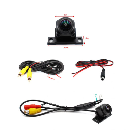 Universele groothoekcamera CVBS voor en achter