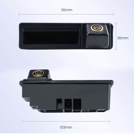 Achteruitrijcamera voor Audi | HD | 110x30mm