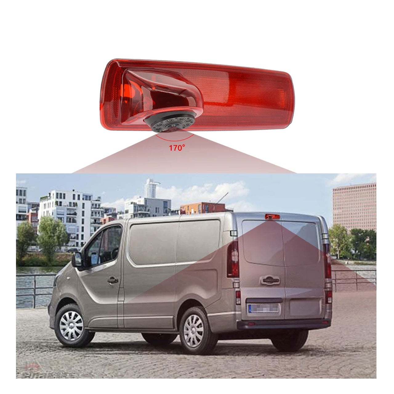 Universale 180 gradi 1080P HD AHD telecamera per retromarcia per auto Universale 180 gradi 1080P HD AHD telecamera per retromarcia per auto