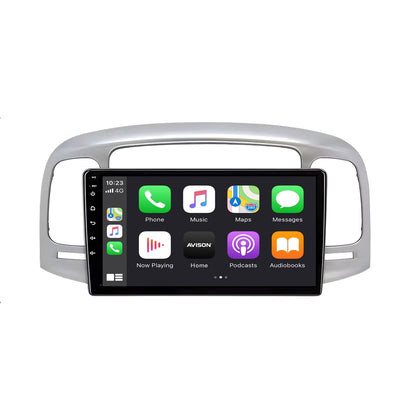 Navigatie voor Hyundai Accent 3 2006-2011 | CarPlay | Android Auto | WIFI | Bluetooth | QLED | XR4