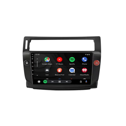 Navigation pour Citroen C4 2004-2009 | CarPlay | Android Auto | WIFI | Bluetooth | QLED | XR4