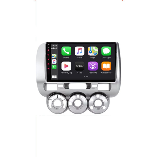 Navigation for Honda Fit Jazz Stad 2002-2007 | CarPlay | Android Auto | WIFI | Bluetooth | QLED  | XR4