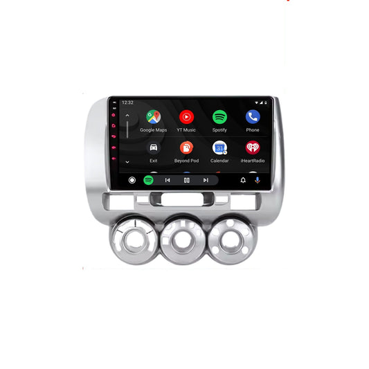 Navigation pour Honda Fit Jazz Stad 2002-2007 | CarPlay | Android Auto | WIFI | Bluetooth | QLED | XR4