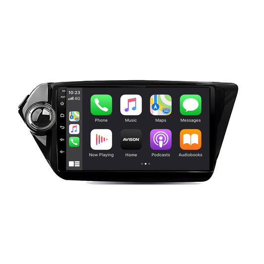 Navigatie voor Kia K2 RIO 3 2011-2017 | CarPlay | Android Auto | WIFI | Bluetooth | QLED | XR4