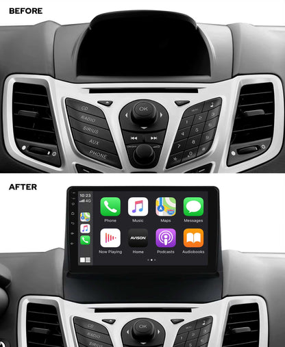 Navigation for Ford Fiesta 2009-2014  | CarPlay | Android Auto | WIFI | Bluetooth | QLED  | XR4