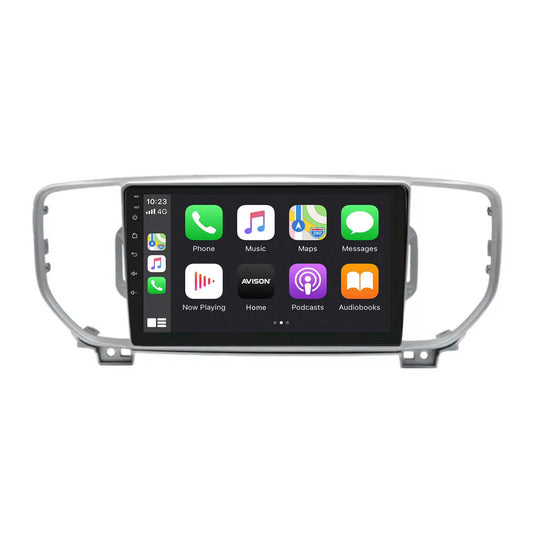 Navigation pour Kia Sportage 4 QL 2016-2018 | Carplay | Android Auto | WiFi | Bluetooth | QLED | Xr4