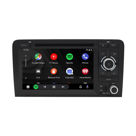 Navigation pour Audi A3 | Carplay | Android | DAB | Bluetooth | WIFI | 64 GB | DVD