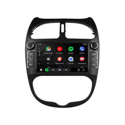 Navigation för Peugeot 206 206CC | Carplay | Android | DAB | Bluetooth
