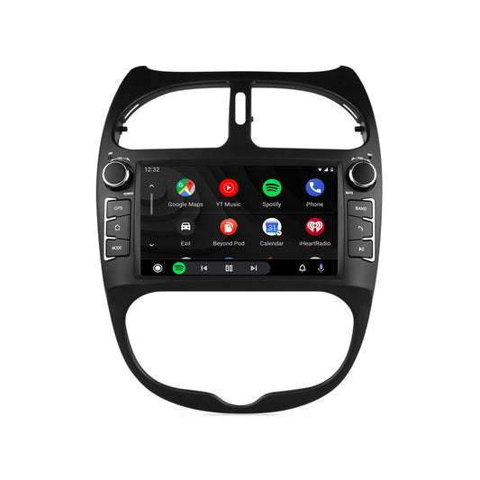 Navigation pour Peugeot 206 206CC | Carplay | Android | DAB | Bluetooth