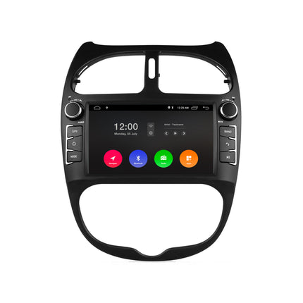 Navigatie voor Peugeot 206 206CC | Carplay | Android | DAB | Bluetooth
