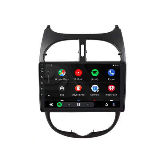 Navigation pour Peugeot 206 206CC | Carplay | Android | DAB+ | Bluetooth | XR4