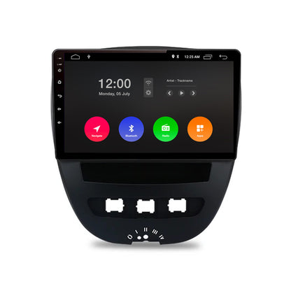 Navigation pour Citroen C1 | Toyota Aygo | Peugeot 107 | CarPlay | Android | DAB+