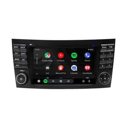 Navigation för Mercedes G CLS E-Klass | Carplay | Android | DAB | Bluetooth