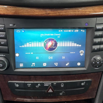 Navigation för Mercedes G CLS E-Klass | Carplay | Android | DAB | Bluetooth