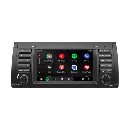 Navigation för BMW E39 E53 | Carplay | Android | DAB+ | Bluetooth