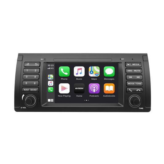 Navigatie voor BMW E39 E53 | Carplay | Android | DAB+ | Bluetooth