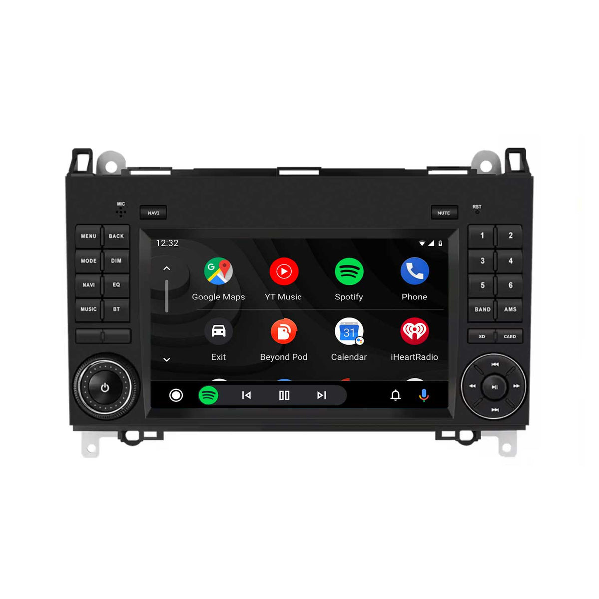 Navegación para Mercedes 7" | Carplay | Android Auto | DAB+ | Bluetooth