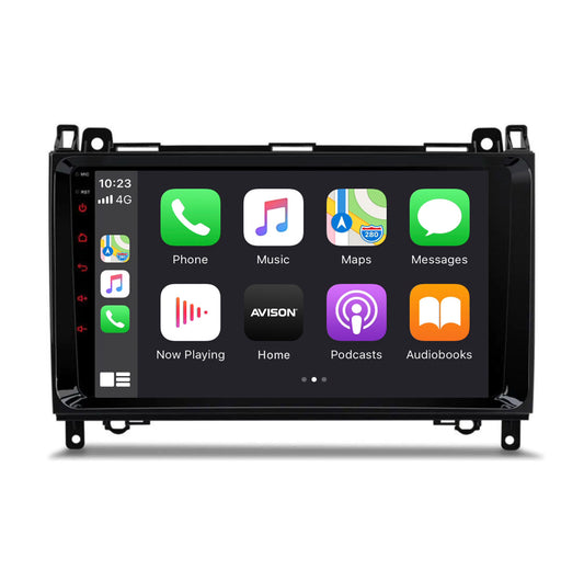 Navigatore per autoradio Mercedes da 9" pollici | Carplay | Android Auto | DAB | Bluetooth | WIFI