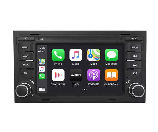 Navigation for Audi A4 | CarPlay | Android Auto | DAB+ | Bluetooth | WIFI