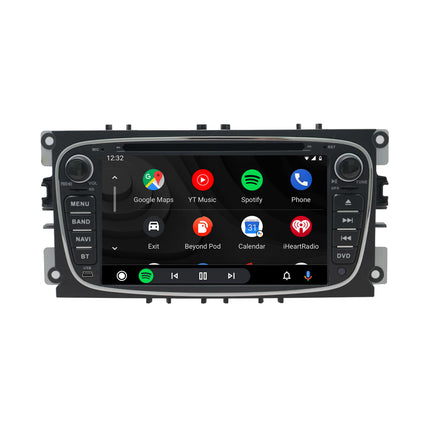 Navigation för Ford Black Oval 7" | CarPlay | Android | DAB+ | Bluetooth | 64GB