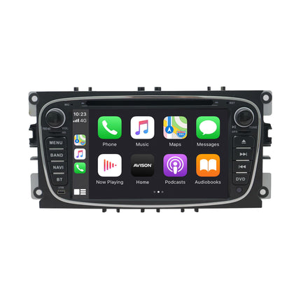 Navigation för Ford Black Oval 7" | CarPlay | Android | DAB+ | Bluetooth | 64GB