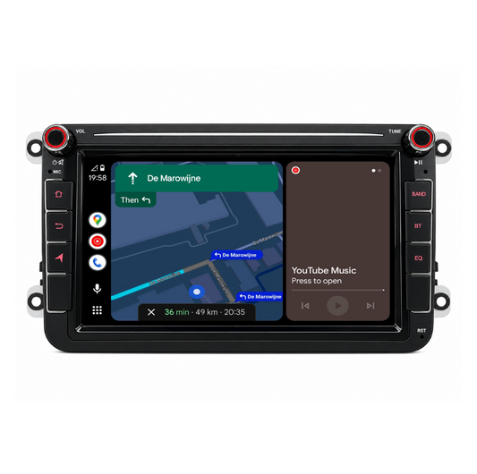 Navigation for VW Seat & Skoda 8 inch | Carplay | Android | DAB+ | Bluetooth | WiFi | AVN-R522