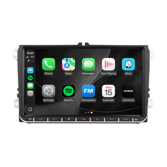 Navigation for VW Seat & Skoda 9 inch | Carplay | Android | DAB+ | Bluetooth | WiFi | AVN-R591