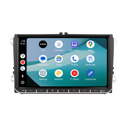 Navigation for VW Seat & Skoda 9 inch | Carplay | Android | DAB+ | Bluetooth | WiFi | AVN-R591