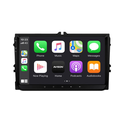 Navigatie voor VW Seat & Skoda | Carplay Draadloos | Android Auto | DAB+ | Android | 64 GB