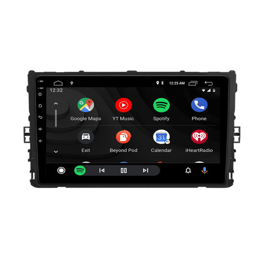 Navigatie voor Volkswagen met MIB fit 9" | Carplay | Android Auto | Bluetooth | DAB