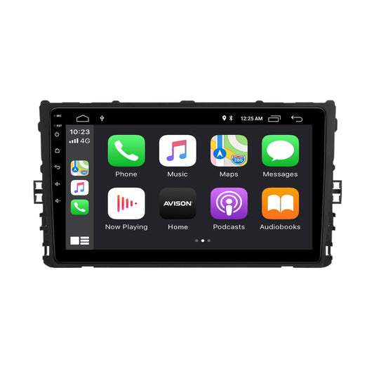 Navigatie voor Volkswagen met MIB fit 9" | Carplay | Android Auto | Bluetooth | DAB