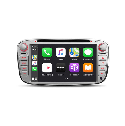 Navigation for Ford Silver Oval 7" | CarPlay | Android | DAB+ | Bluetooth | 64GB