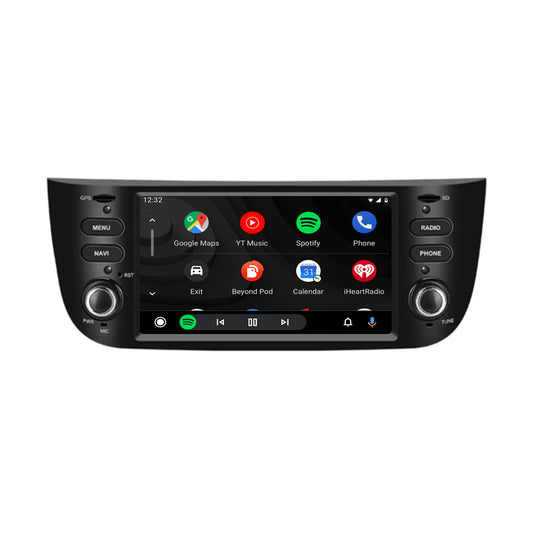 Autoradio Navigatie voor Fiat Punto Evo | Carplay | Android | DAB | Bluetooth | Meer opties