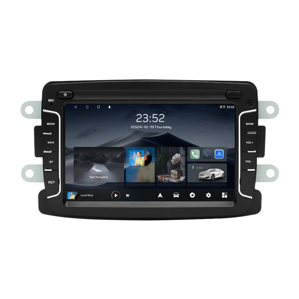 Navigation for Dacia Renault | Carplay | Android Auto | DAB+ | Bluetooth