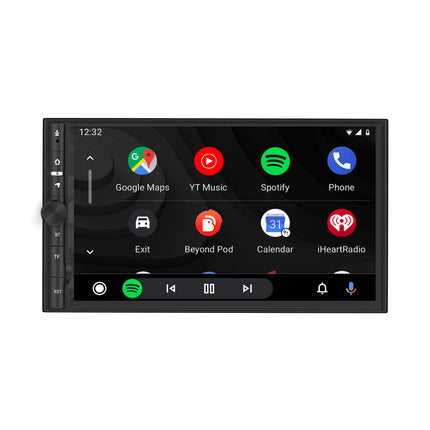Universal 2 DIN navigering med knappar 7" | Carplay | Android | DAB+ | WIFI | 32GB