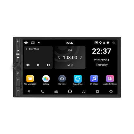 Universal 2 DIN Navigation mit Tasten 7" | Carplay | Android | DAB+ | WIFI | 32GB