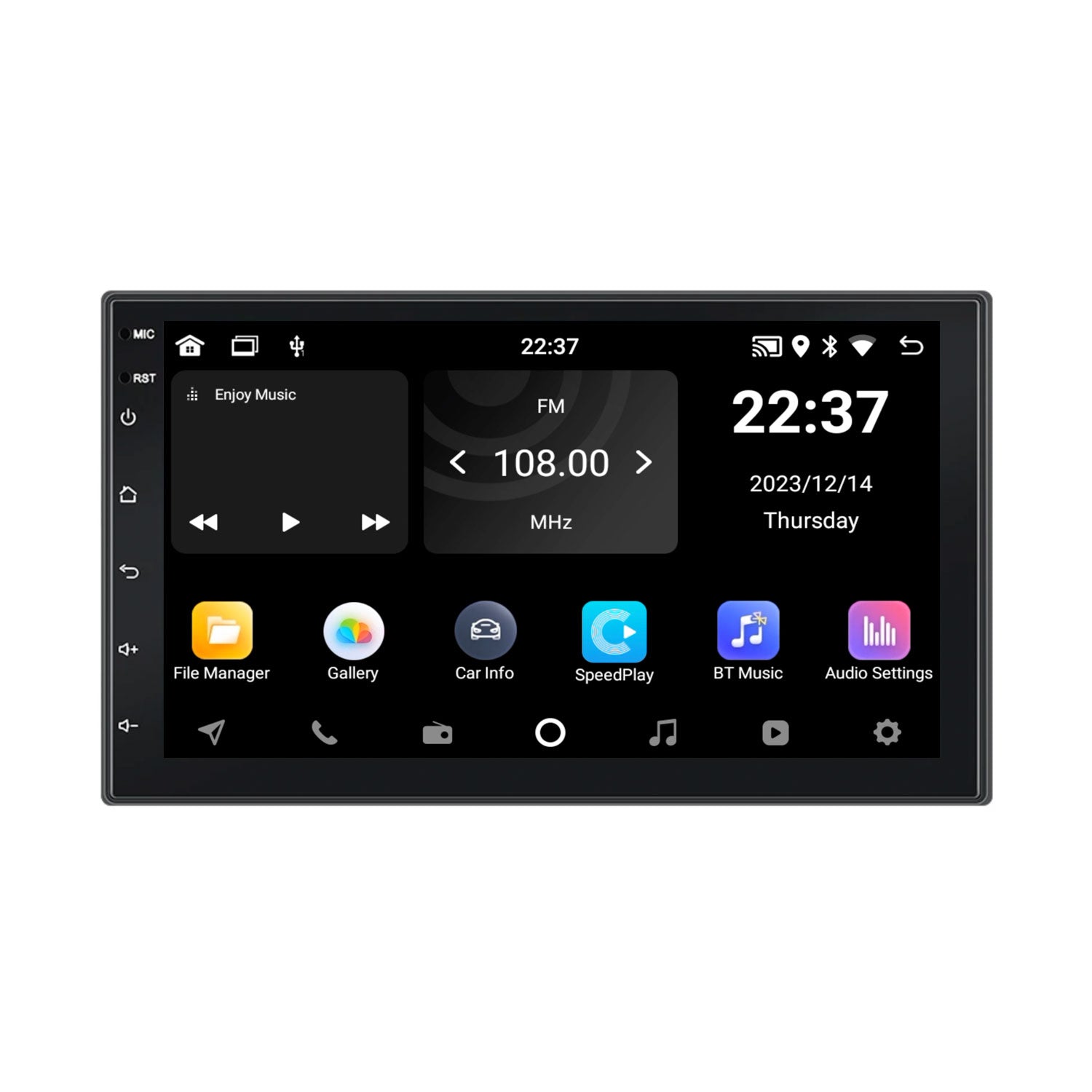 Navigatore universale 2 DIN 7" | Carplay | Android | DAB+ | WIFI | 32GB
