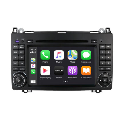 Navigation til Mercedes 7" | CarPlay | Android Auto | DAB+ | Bluetooth