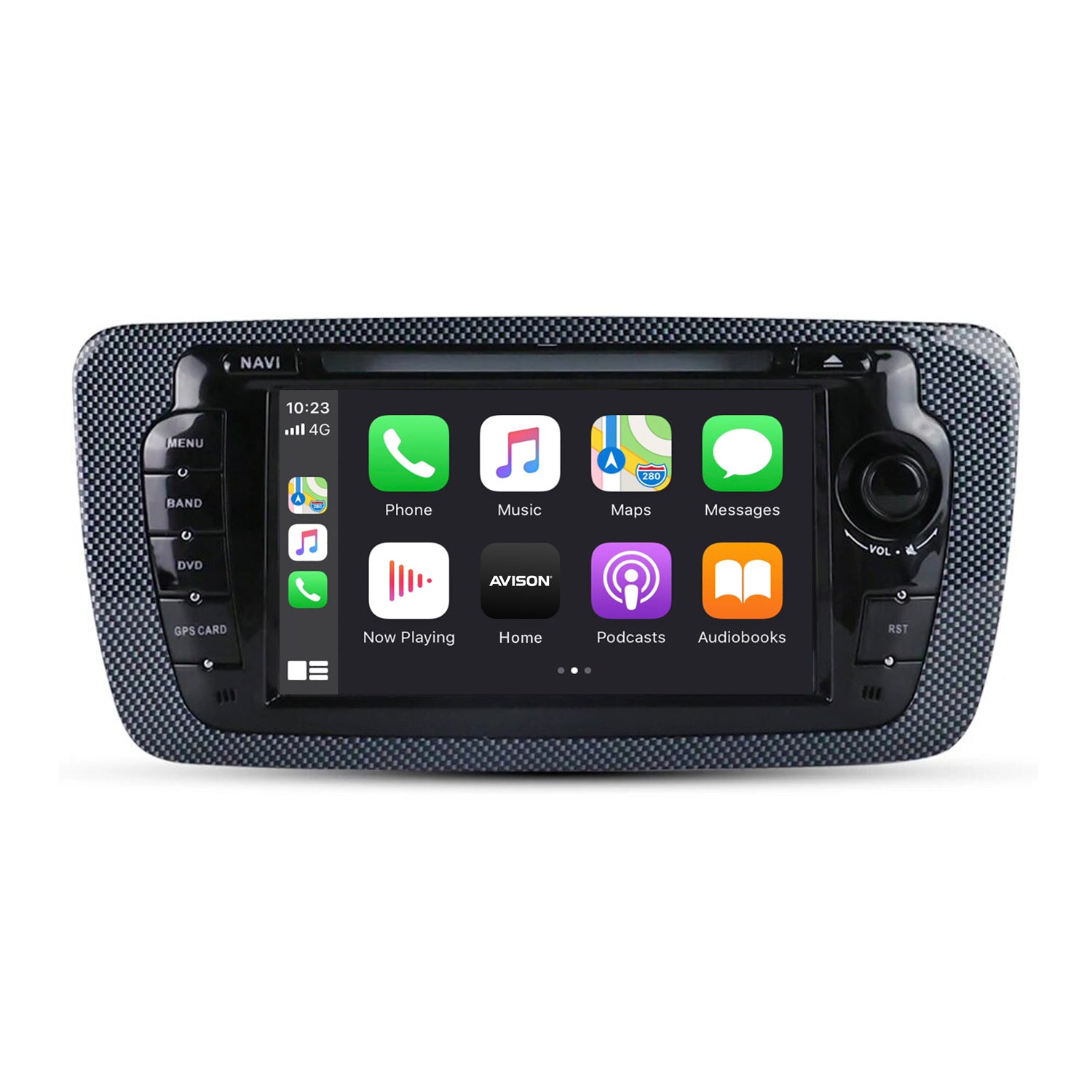 Radio de coche GPS para SEAT Ibiza 6j 2009-2013 Android 12 Navegador DAB  WiFi DSP Carplay