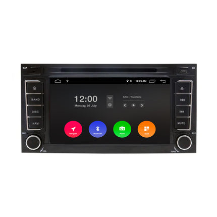 Autoradio & Navigatie voor T5 & Touareg 7" | Carplay | DAB+ | Android | 32GB