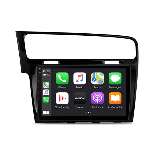 Navigatie voor VW Golf 7 | Carplay | Android | DAB+ | Bluetooth | 64 GB | Zwart