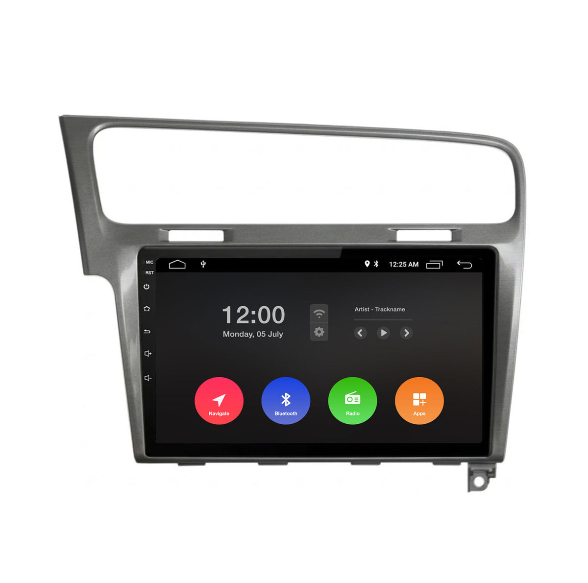 Navigation für VW Golf 7 | Carplay | Android | DAB+ | Bluetooth | 64 GB | Grau